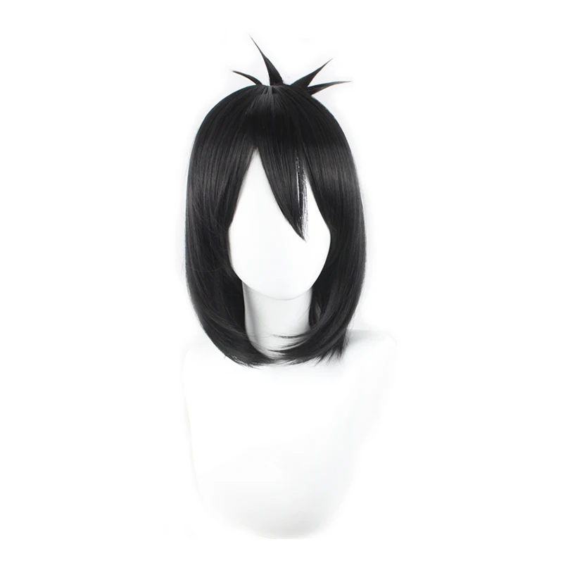 My Hero Academia Shimura Nana Cosplay Wig Boku No Hero Academia Black Short Heat-resistant Fiber Hair Anime Costume Wigs