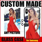 Стеклянный чехол для Samsung Galaxy Note 10 Plus Pro 8 9 S20FE S8 S9 S10 Lite S10E S20 Plus Ultia M21