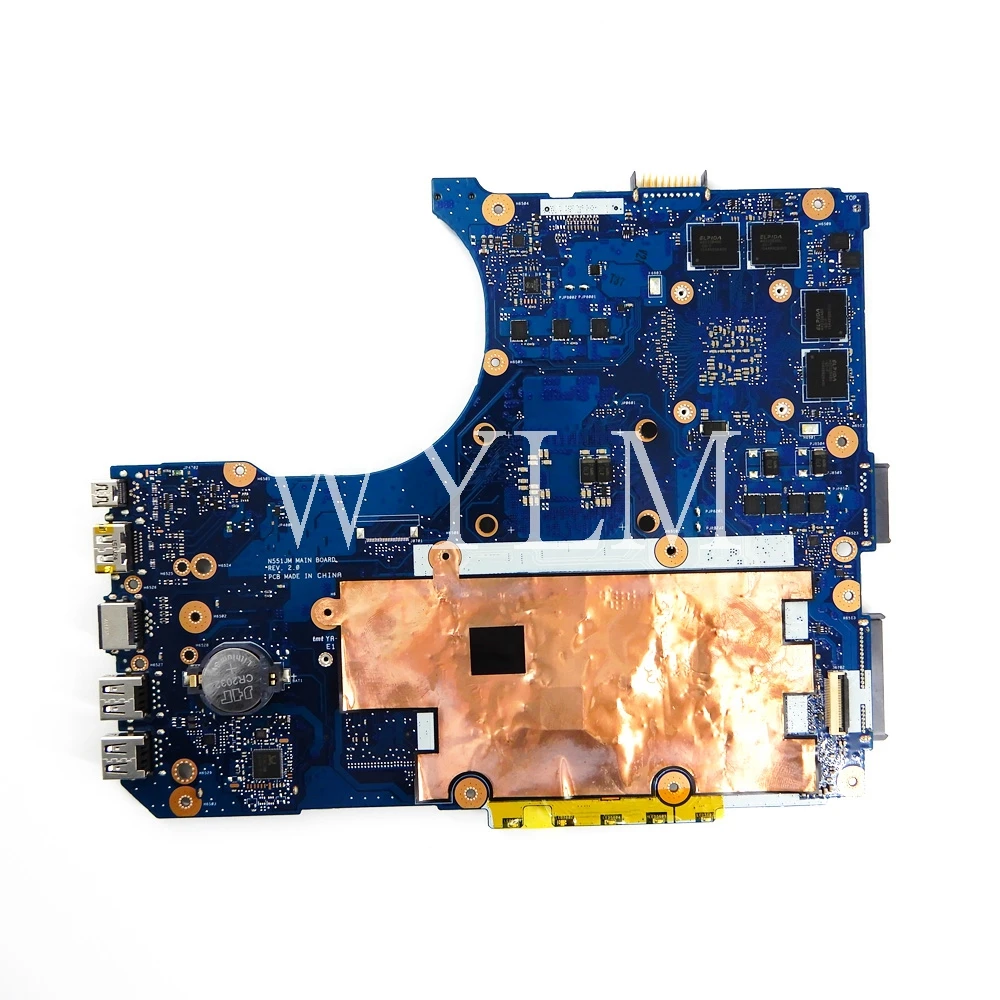 N551JM I7 4710 Процессор GTX860 Материнская плата ASUS N551JX G551JM N551JW G551JX N551JK ноутбука 90NB08C0