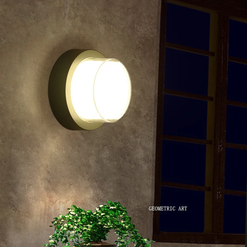 Современные светодиодный настенные лампы водонепроницаемый светильник для