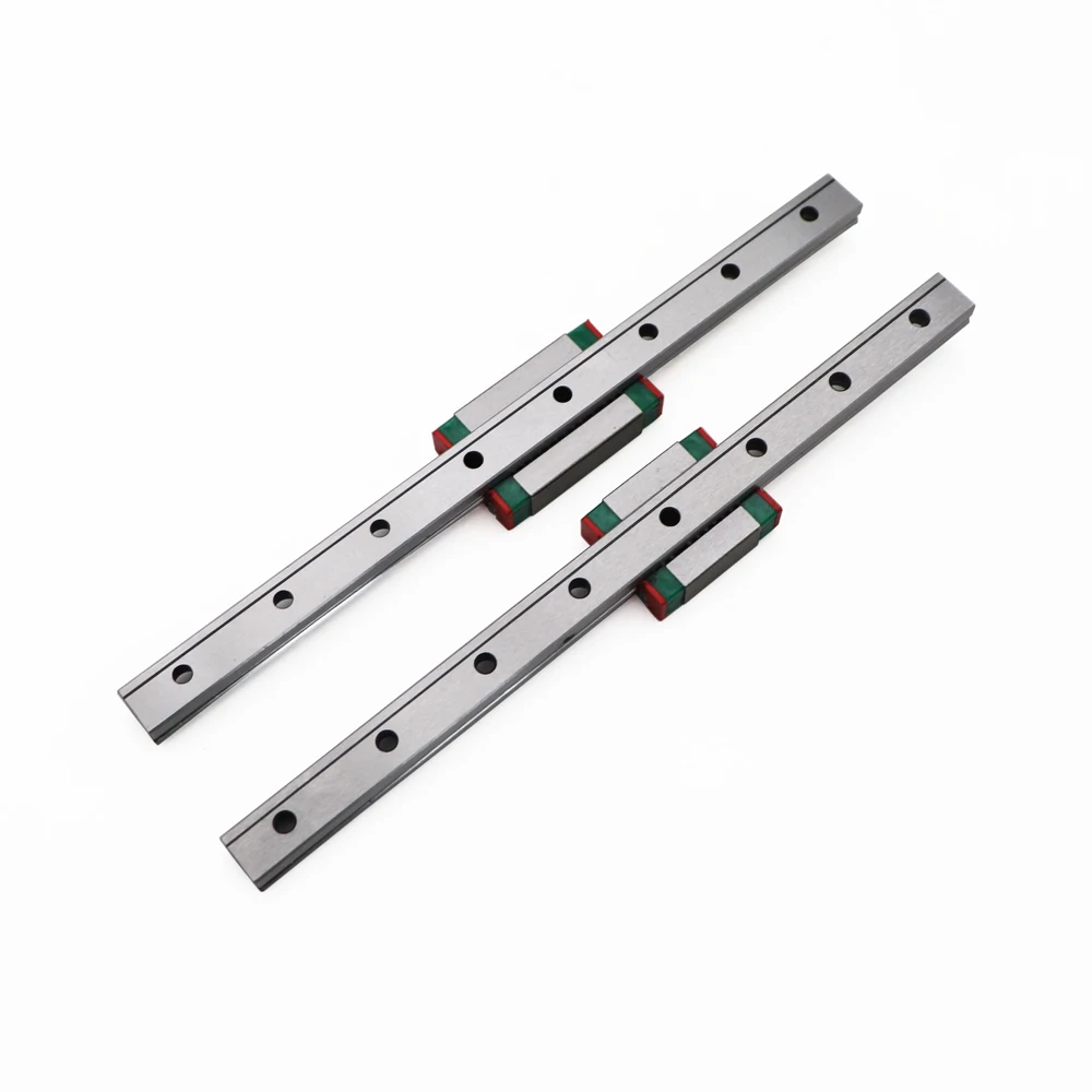 

MGN7 MGN9 MGN12 MGN15 100-1000mm Miniature Linear Rail Slide 2PCS MGN9 linear guide +2PCS MGN9H or MGN9C Carriage 3D Printer CNC