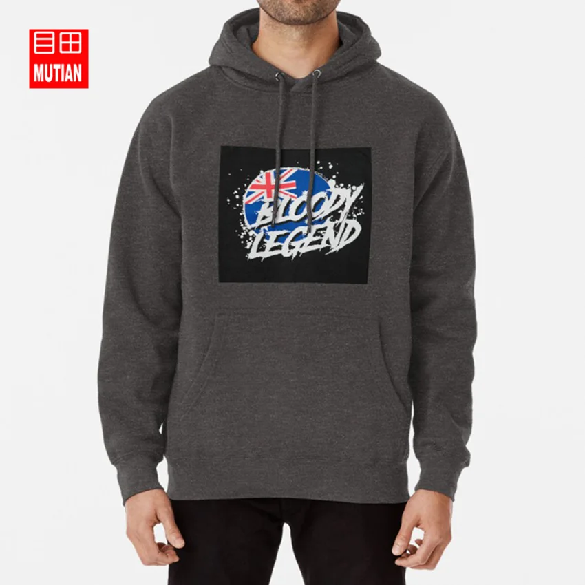 darkgrey-hoodie Толстовки с капюшоном с изображением кровавых легенд - Цвет: darkgrey-hoodie