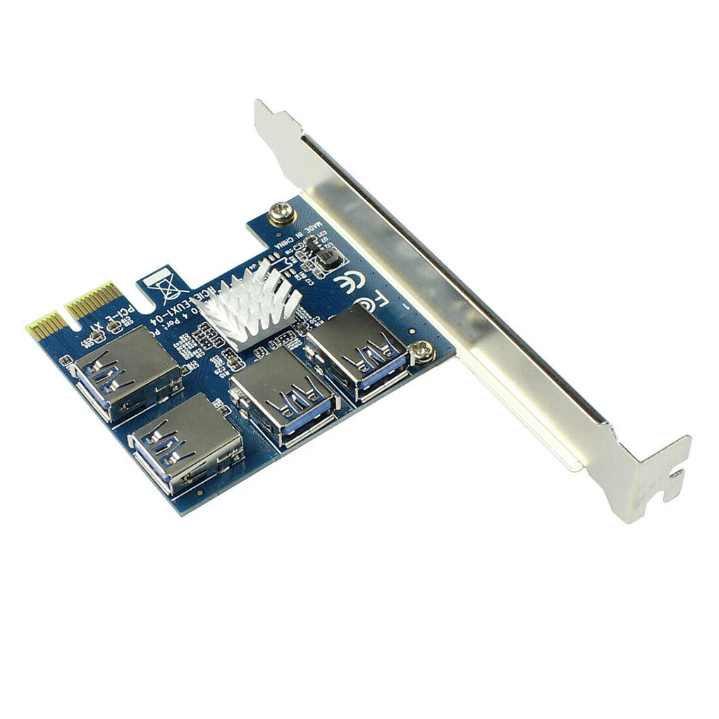 pci e pci e адаптер 1 поворот 4 pci express слот 1x д