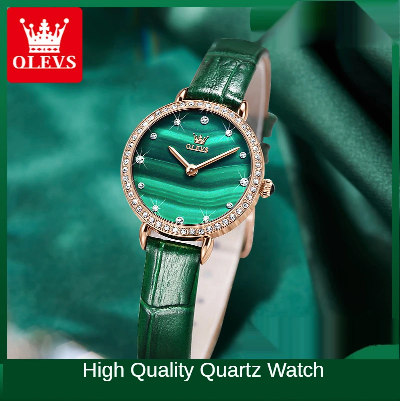 Women's Watches Quartz Watch Small Green Watch Waterproof Ladies Watch Women's Watch