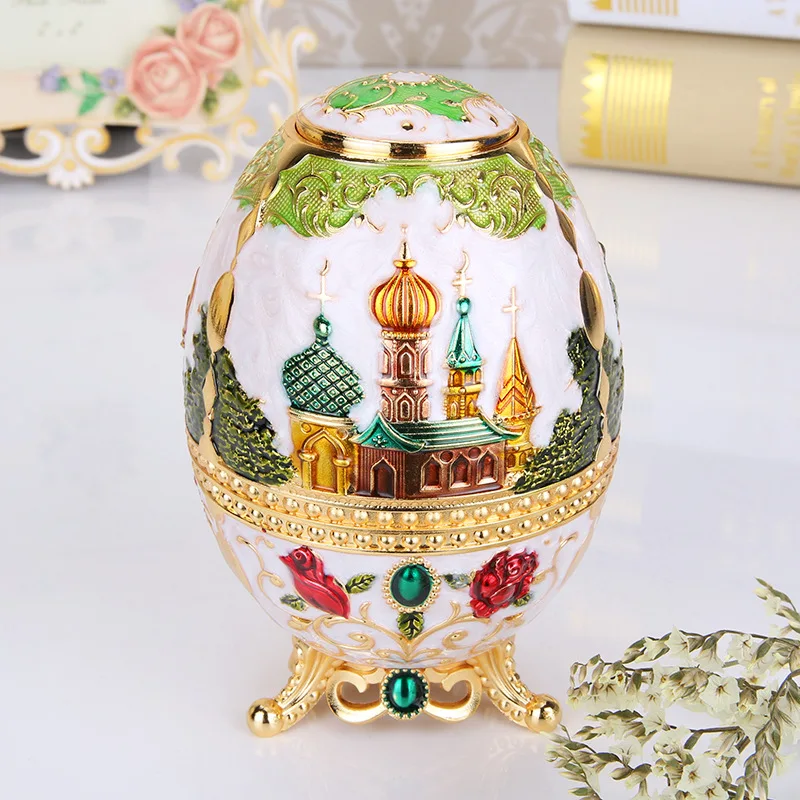 

Toothpick barrel Russian hand press toothpick box automatic portable high-end retro table toothpick jar