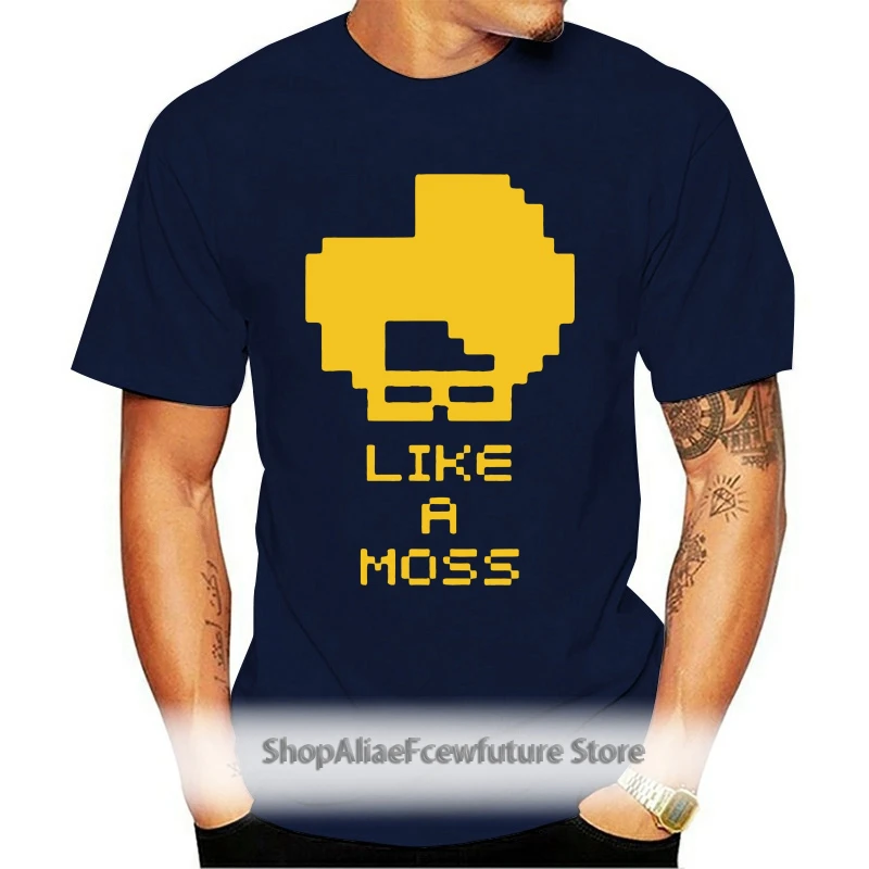 2021 Мода горячая распродажа это толпа как мох черного цвета с короткими рукавами