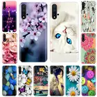 Мягкий силиконовый чехол для телефона Huawei Nova 5 T, мягкий чехол из ТПУ с милым котом, задняя крышка для Nova5T 5 T YAL-L21 6,26 '', Fundas, чехол