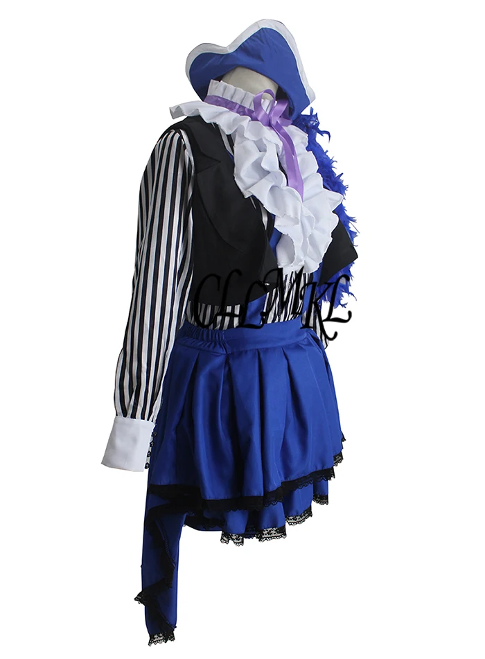 Аниме Черный Дворецкий Косплей Kuroshitsuji Ciel Phantomhive цирковая форма костюм весь комплект