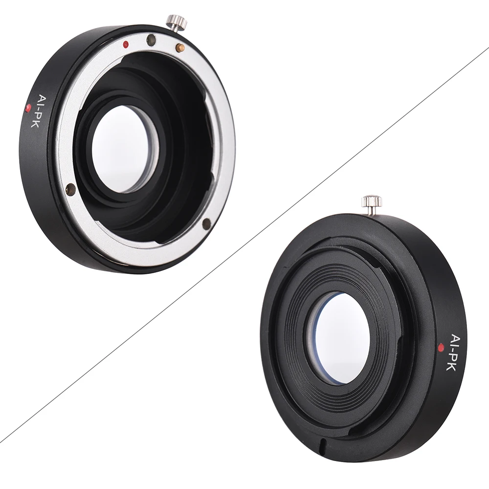 Адаптер для крепления объектива с оптическим стеклом Nikon AI F Pentax K PK K110D