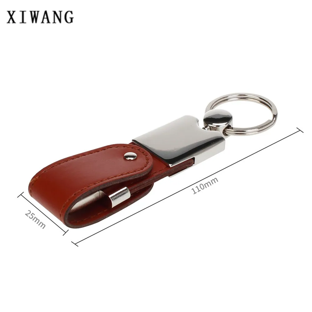 

Metal Leather USB 2.0 usb Flash Drive 4GB 8GB pendrive 16GB pen drive 32GB 64GB Business 128gb usb Memory Stick Custom logo Gift