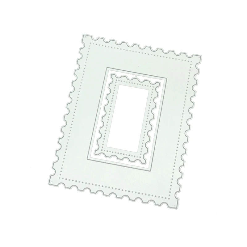 

Wide Rectangle Background Metal Cutting Dies Craft Cut Die Stencil for Scrapbooking Handmade Make Album Model Punch Blade Decor
