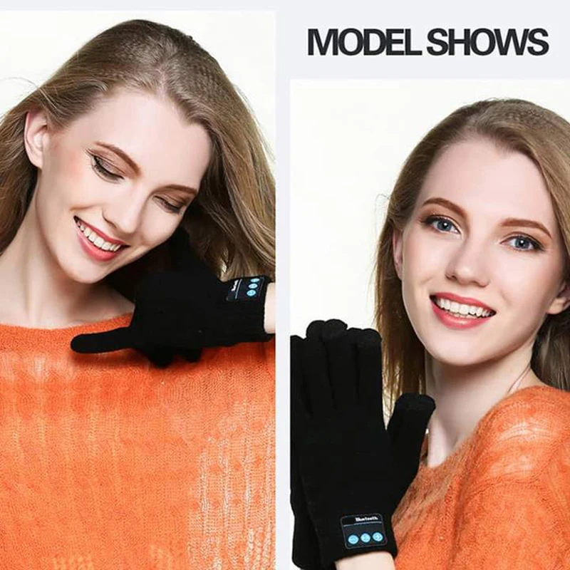 

NEW Warm Touch Screen Phone Bluetooth Speaker Gloves Wireless Bluetooth Gloves Smart Gloves for Outdoor Sports