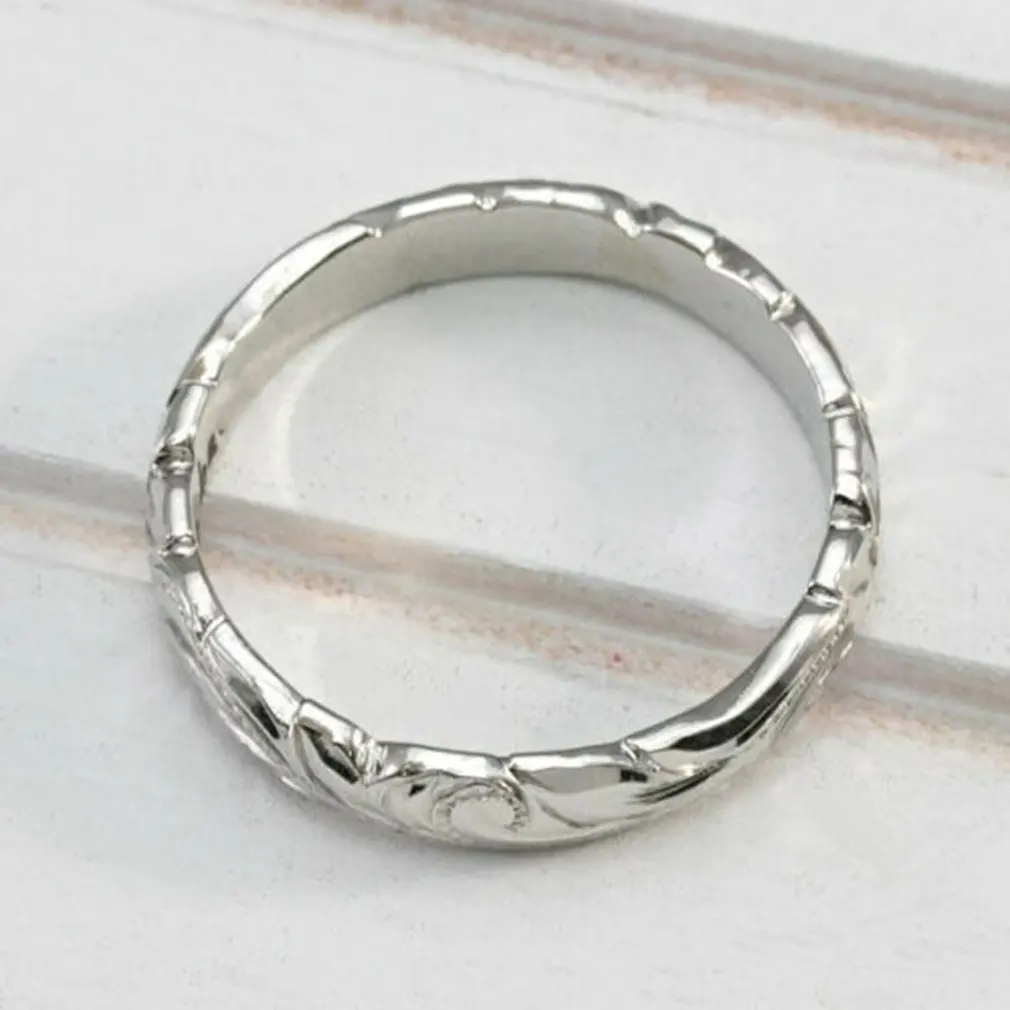 Simple Carved Rose Ring For Women Female Cute Finger Rings Romantic Birthday Gift Girlfriend Fashion Zircon Stone Jewelry | Украшения и