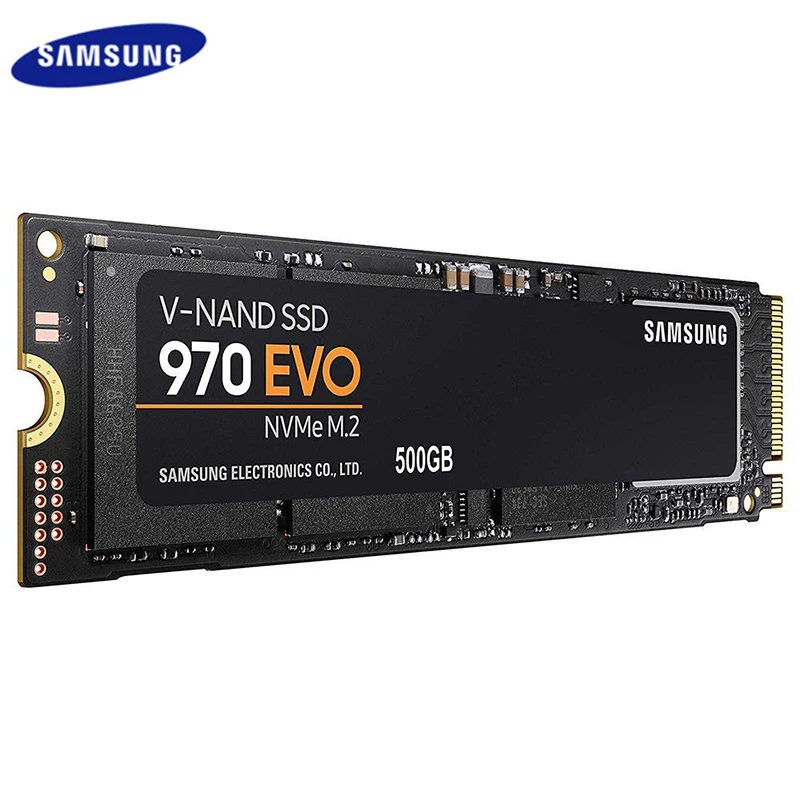 Samsung 970 EVO M.2 SSD 500GB 1 ТБ Внутренний твердотельный диск HDD жесткий дюймовый ноутбук