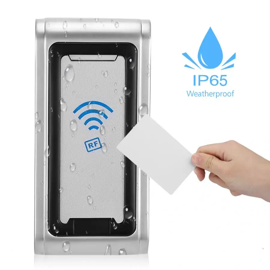 Дверной RFID считыватель металлический дверной нож IP65 водонепроницаемый 125 кГц