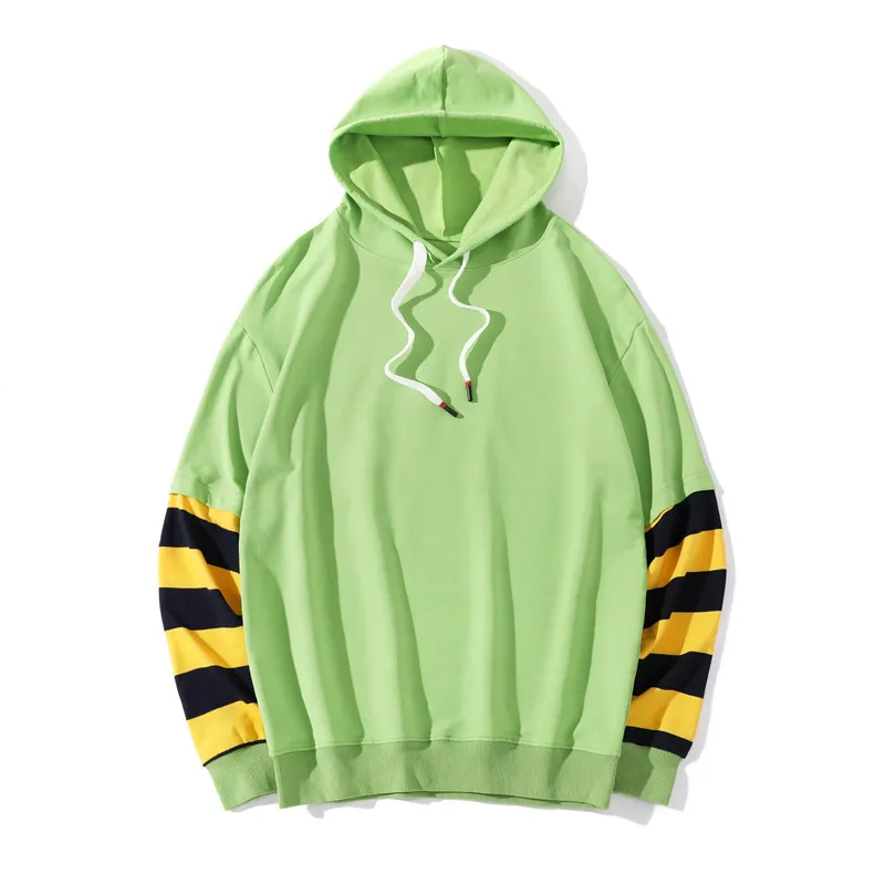 Plus Size 3xl Hoodies Striped Solid Sweatshirt Women Autumn Oversized Drawstring Hoodies Sweetshirts Soft Girl Aesthetic Clothes