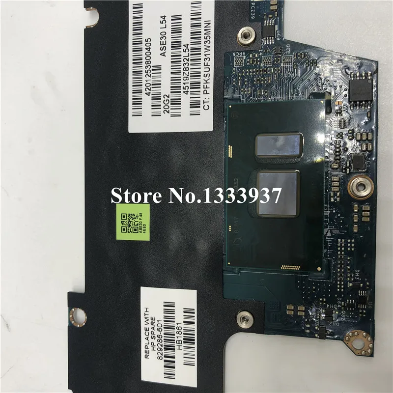 Bestellen 829286-601 829286-001 829286-501 833507-001 FÜR HP ENVY 13-D ENVY13-D 13-d036tu Laptop Motherboard LA-C482P I7-6500U