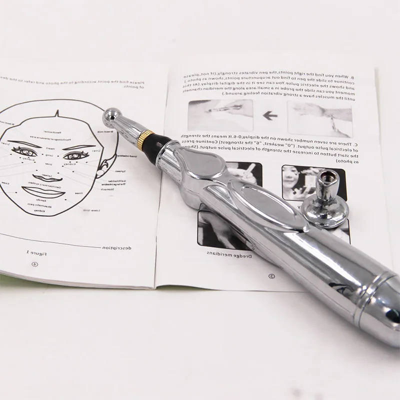 50 шт. электронный меридиан акупунктурная ручка лазерное лечение акупунктурный