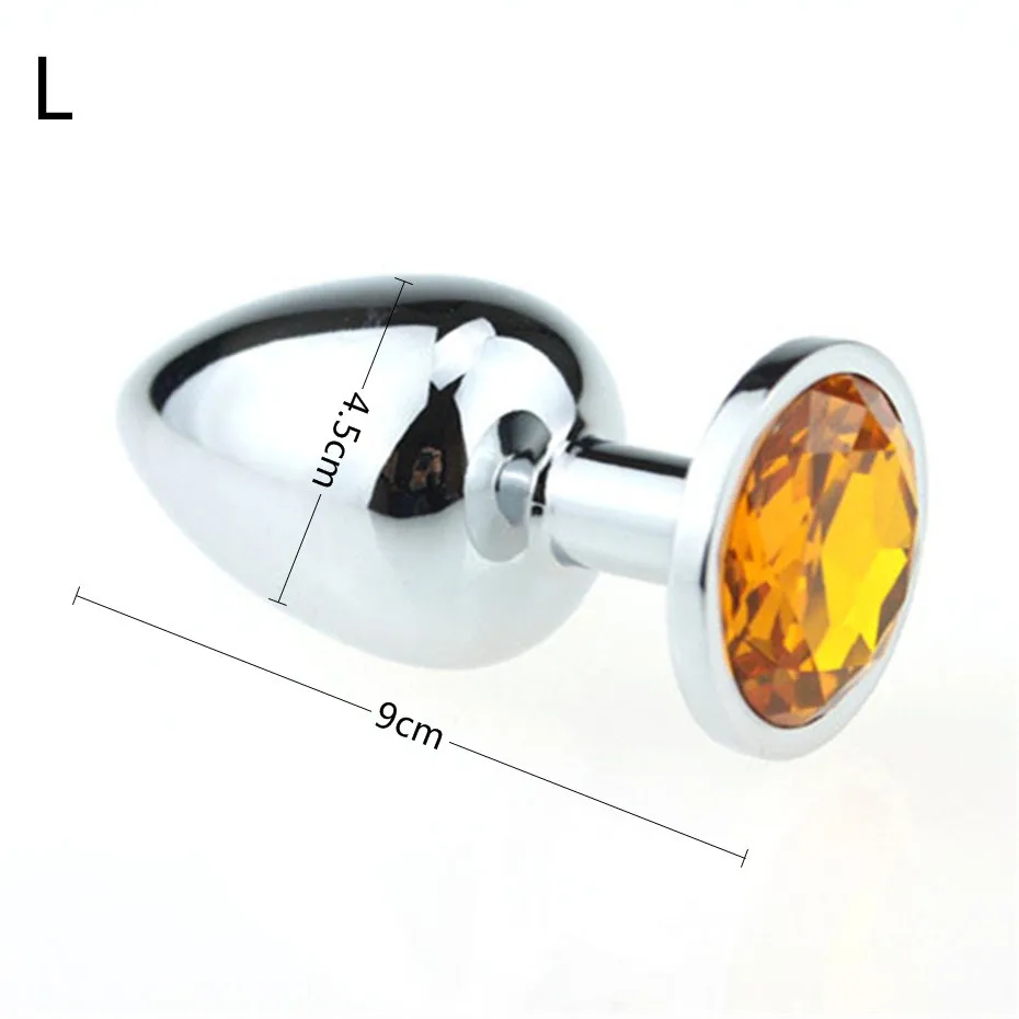 Vibefun Анальная пробка Водонепроницаемая нержавеющая сталь гладкая сенсорная секс