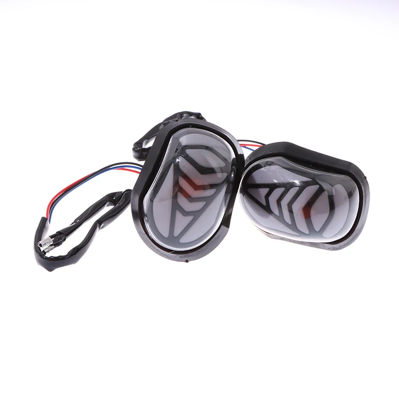 

Motorcycle Turn Signal Light Universal Motorbike Led Light Yellow Lights Flashing Signal Indicators Flasher Blinker12V