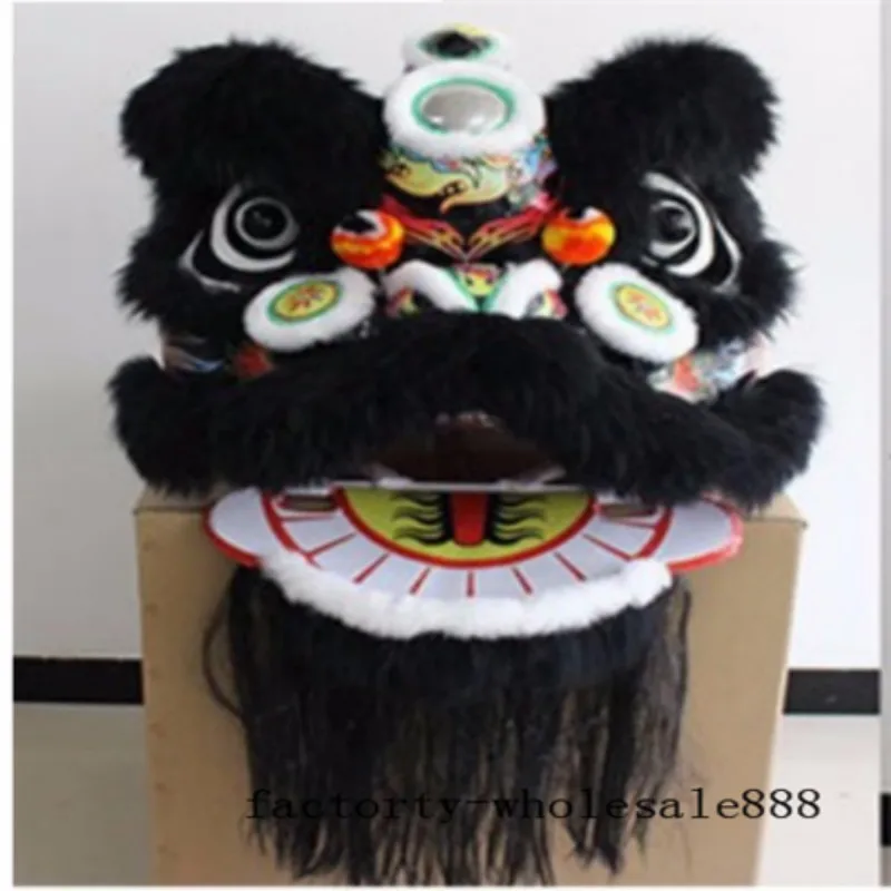 Костюм талисмана льва танцевальный костюм Китайский народный художественный