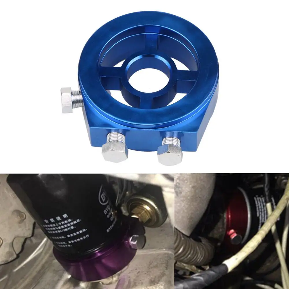 Универсальный автомобильный масляный фильтр Сэндвич-адаптер манометр Масляный