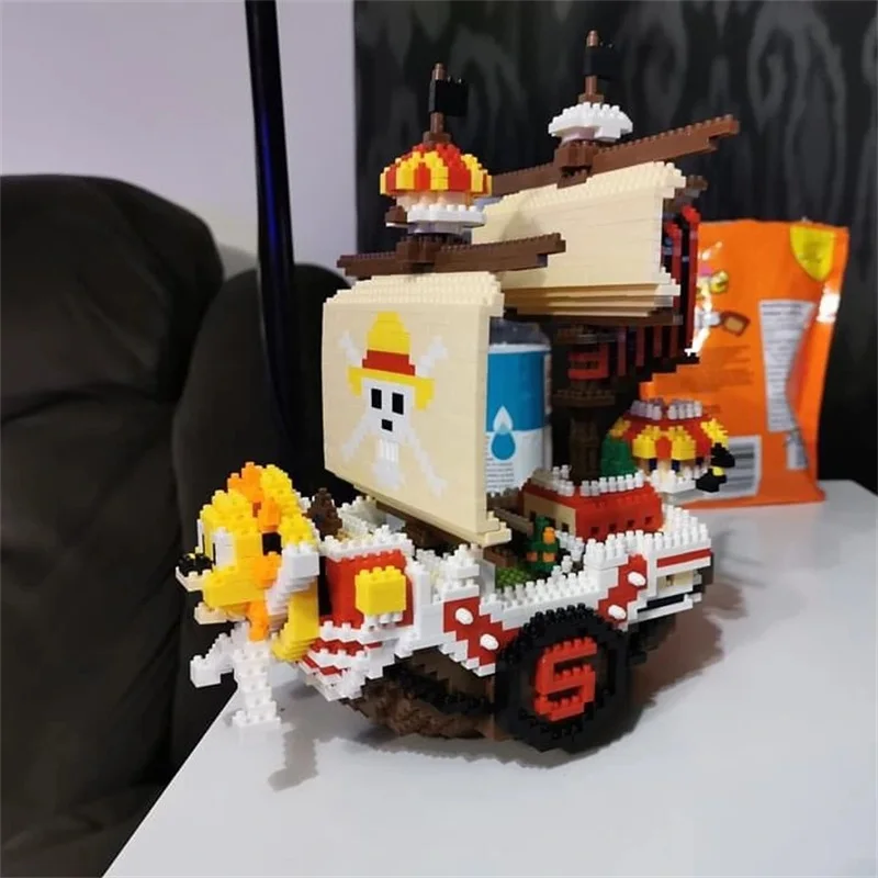 HC блоки большой Размеры Таузенд Санни лодка DIY обучающие строительные игрушки