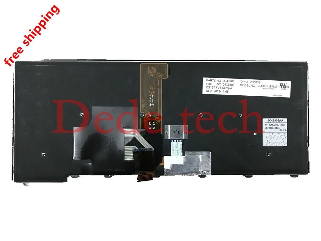 Новая Оригинальная английская клавиатура с подсветкой для Thinkpad T431S T440 T440P T440S T450