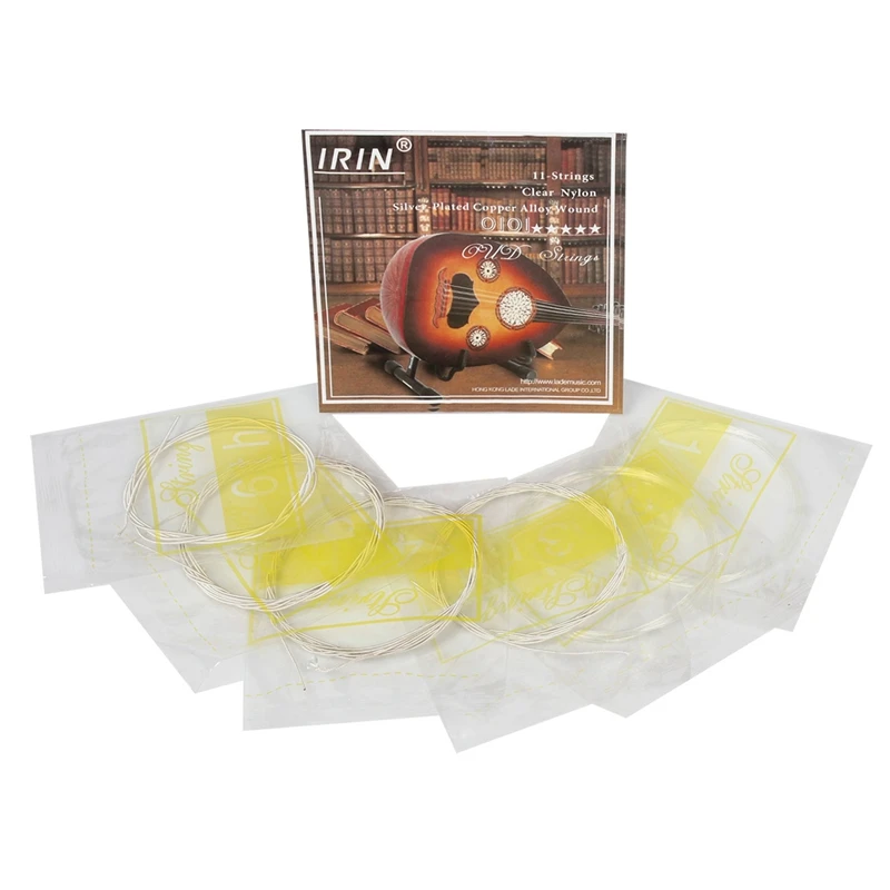 IRIN 11 шт. набор веревочек Udchenko Oud Lute прозрачный нейлоновый светильник с серебряным