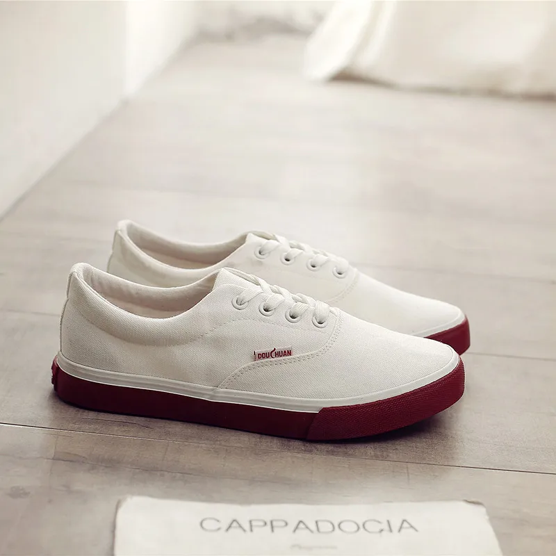 Лидер продаж Мужская обувь Парусиновая Повседневная Мужские модные кроссовки