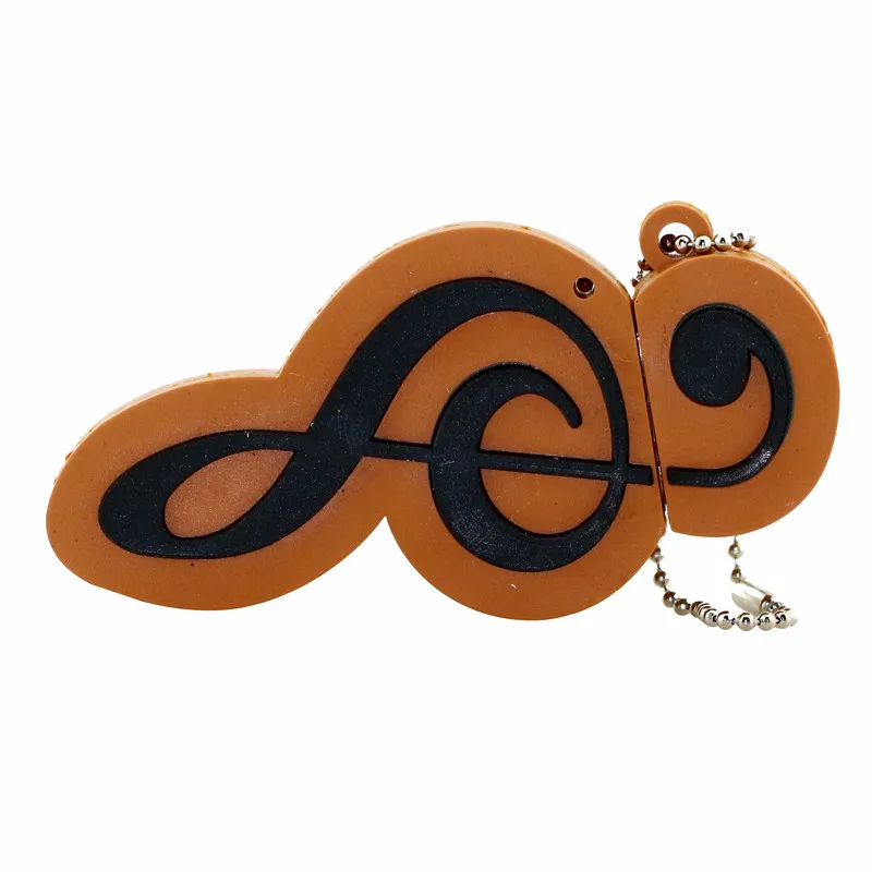 style 2 Мультяшный Usb флеш-накопитель Милая записка De Musique Usb флеш-накопитель музыкальные ноты 4 ГБ/8 ГБ/16 ГБ/32 ГБ/64 Гб флэш-диск - Цвет: style 2