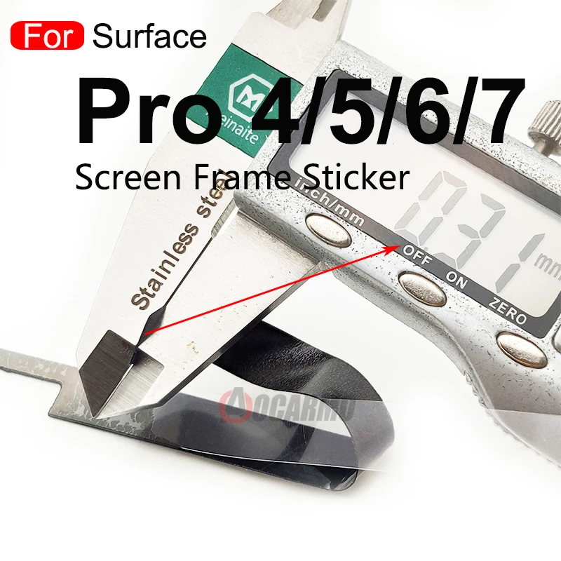 5 шт./лот для Microsoft Surface Pro 3 4 6 7 Pro4 Pro5 Pro6 Pro7 клейкая рамка ЖК-дисплея лента |