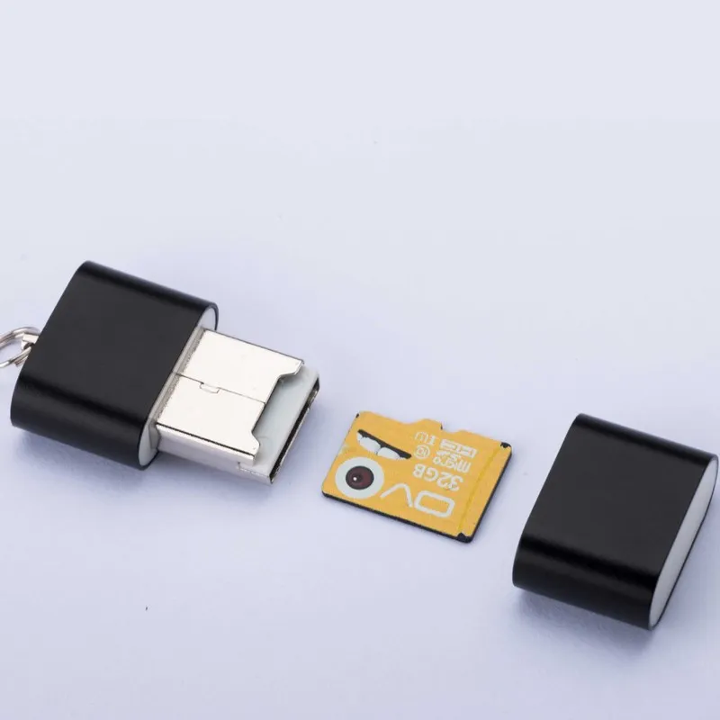 Высокоскоростной USB 2,0 интерфейс Micro SD TF T-Flash устройство для чтения карт памяти адаптер легкий портативный мини карты памяти оптом