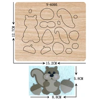 new wooden dies cutting dies for scrapbooking multiple sizes v 6095