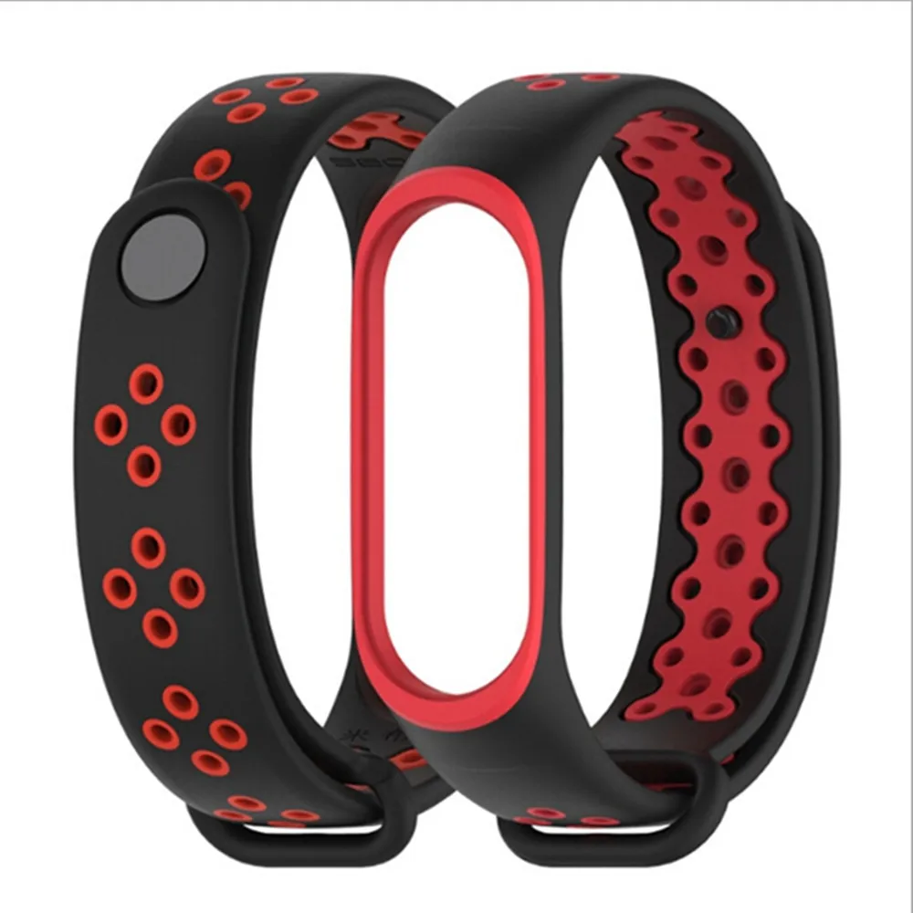 Умный ремешок Mijobs для Xiaomi Mi Band 4 3 спортивный xiaomi mi band Цветной силиконовый сменный