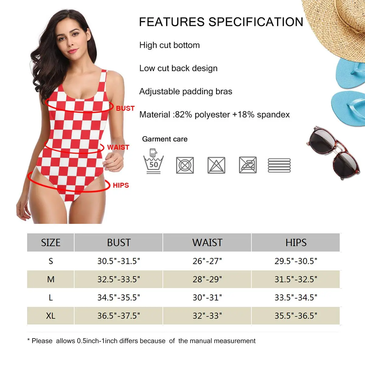 

Vintage Young Style Plaid Women Bikinis Sexy One Piece Swimsuit Summer Beach Swimwear Ladies Swimming Clothes Tankini