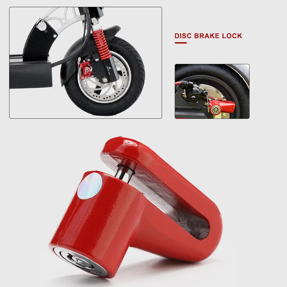 

Scooter Wheels Locker for M365 Disc Brake Lock Anti-theft Anti-lost Steel Scooter Wire Lock Electric Scooter Accessories