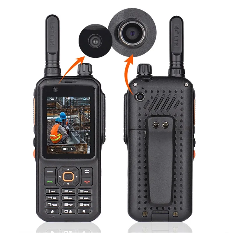Camoro Zello Android Network POC Radio Inrico T320 4G LTE Network Intercom Transceiver Dual SIM Card Walkie Talkie Phone