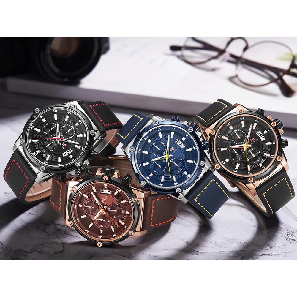 

MINIFOCUS Men Watch Top Luxury Brand Sport Watches Mens Quartz Wristwatch Male Clock Relogio Masculino MF0175G.01