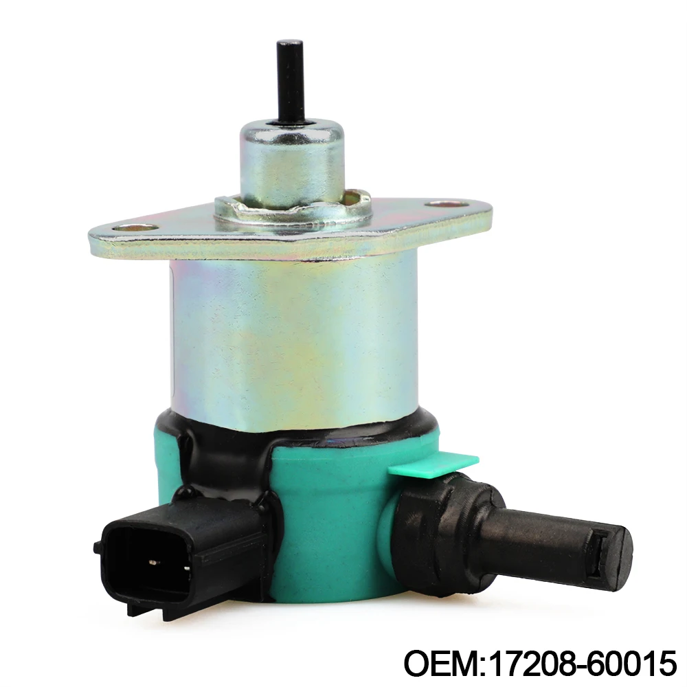 

For Kubota D1005 D1105, D905 Shut Off solenoid 17208-60015 17208-60016 17208-60017 17208-60010 12V Stop Solenoid Fuel shutdown