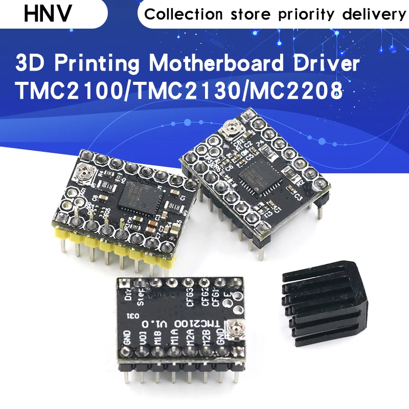 

TMC2100/TMC2130/TMC2208/TB67S109) Stepping Motor Driver Replace Driver with CD-20 Ceramic Screwdriver for 3d print Motherboard