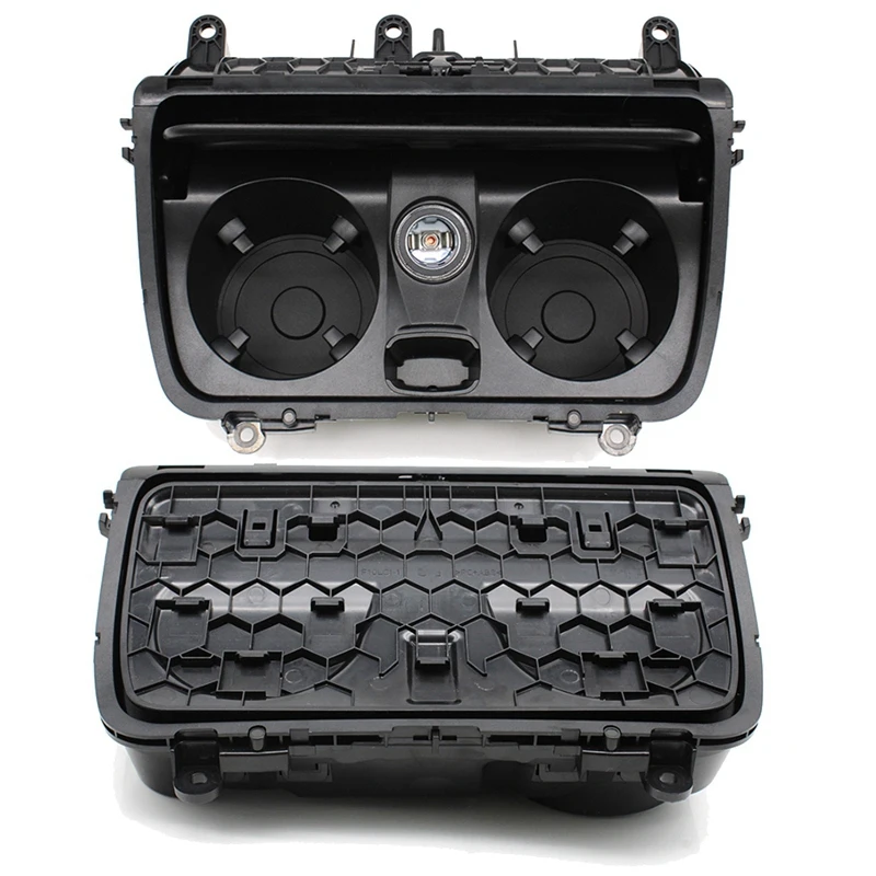 

Car Central Console Drink Cup Holder Assembly Cigarette-Lighter Base For-BMW 5 Series F10 F11 F10LCI F11LCI