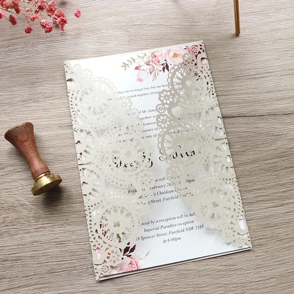 

10 шт., свадебные приглашения на день рождения