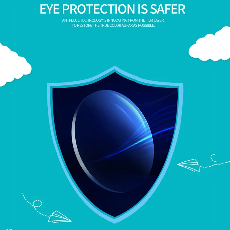 Elbru новинка детский анти синий светильник очки для мальчиков и девочек ультра