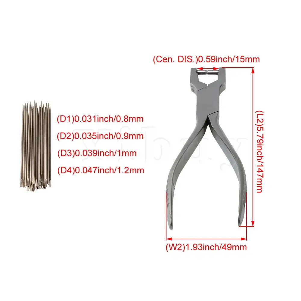 

Yibuy 25pcs Saxophone Spring Needle and Removal Pliers for Repairing Woodwind