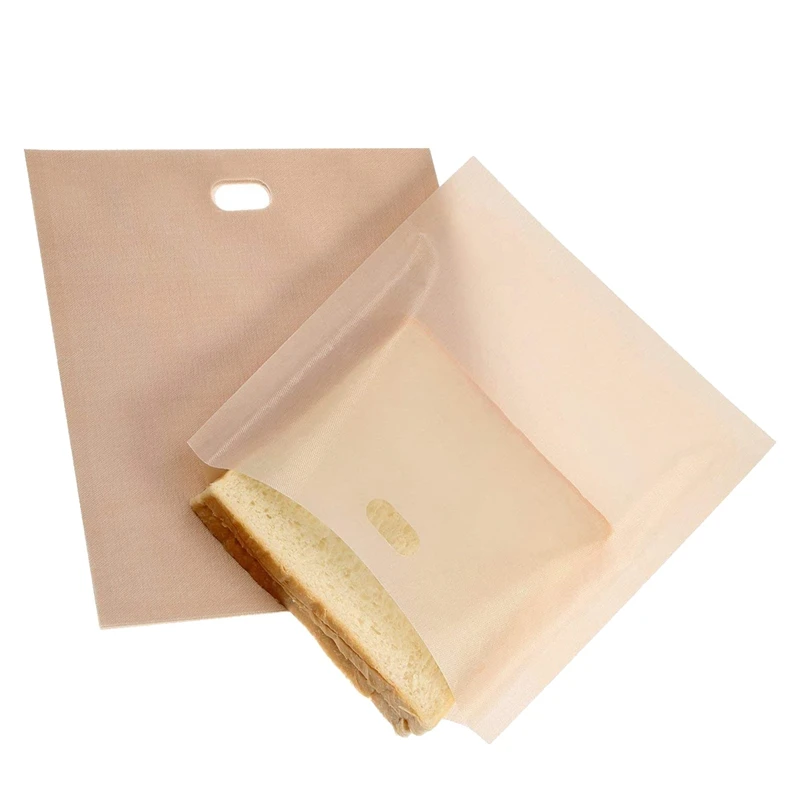 Антипригарный многоразовый пакет для тостов термостойкий жареного сыра