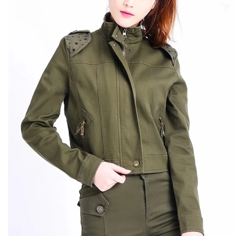 Женская тактическая куртка бомбер армейская зеленая тренировочная с