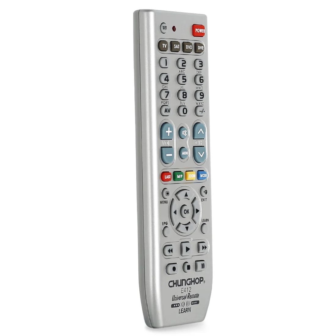 Универсальный пульт дистанционного управления для Chunghop TV Sat Dvd Dvr Palyer E412|Пульты ДУ|