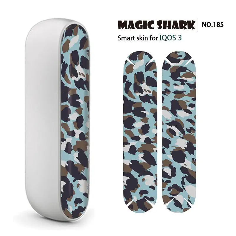 Magic Shark Stereo Army Flamingo Zebra Snake Marvel Super Heros Sticker Case for IQOS 3 Wrap Film 3.0 182-197 | Мобильные телефоны