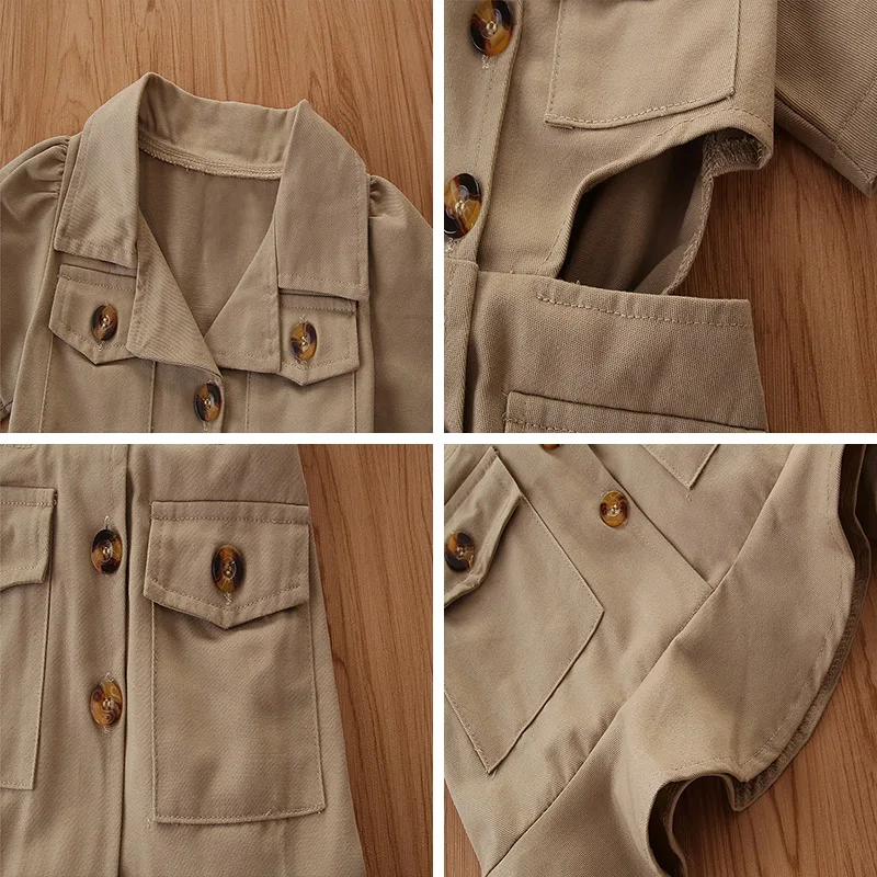 Модный летний костюм для маленьких девочек От 3 до 7 лет однотонные платья с